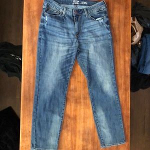 Levi’s mid-rise slim cuff jeans (women’s) Sz. 14